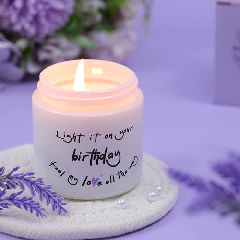 Spa Birthday Gift Basket Box for Women with Wine Tumbler